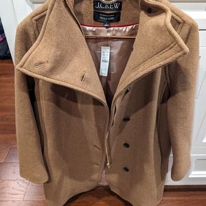 JCrew Villa Coat in Italian stadium cloth BRAND NEW WITH TAGS.